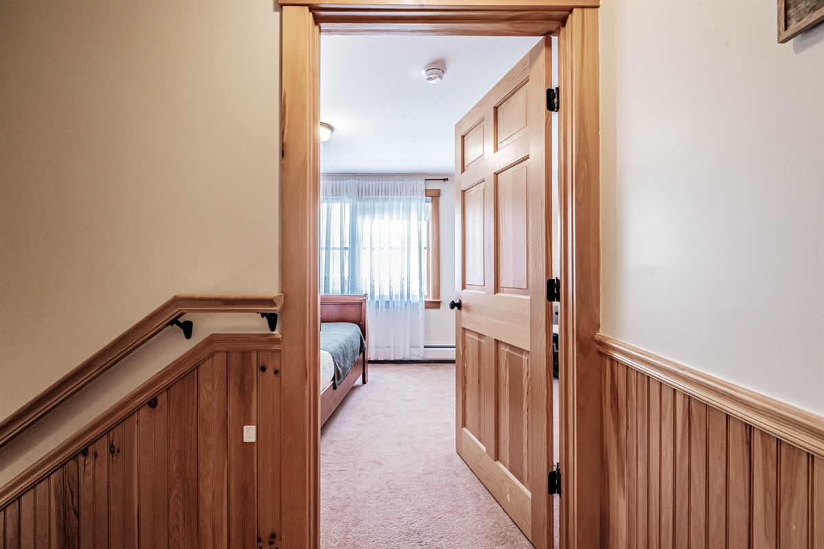 Our second floor bedroom