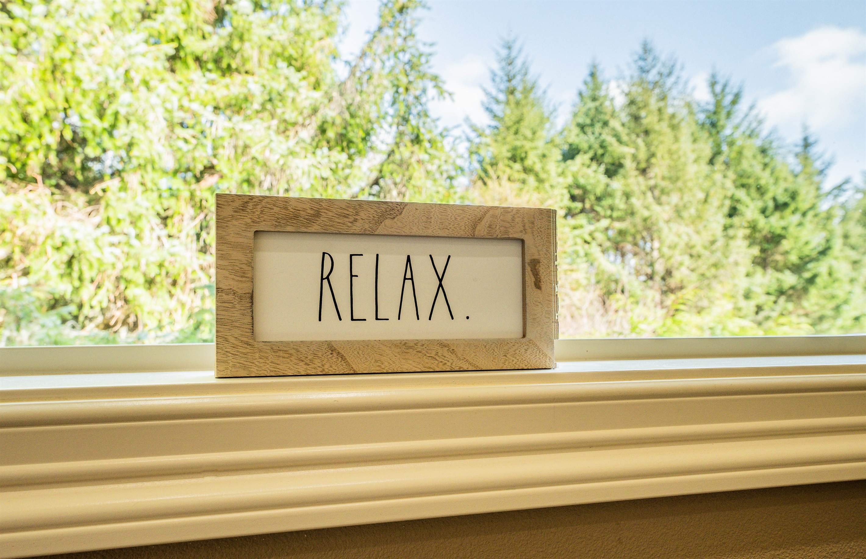 Relax...  you're at the beach!