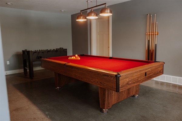 Billiards + Foosball