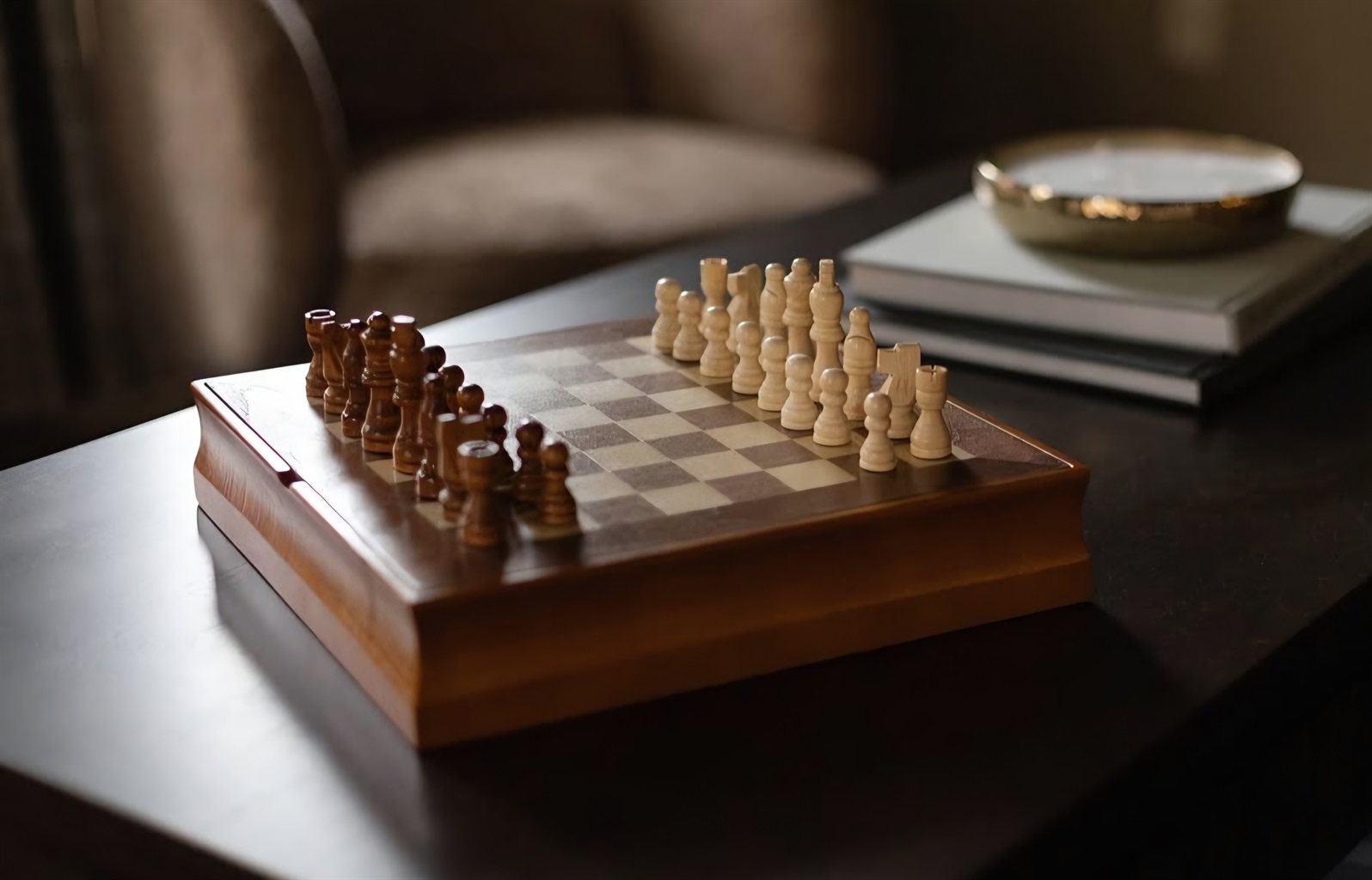 Game Boards in Living Room