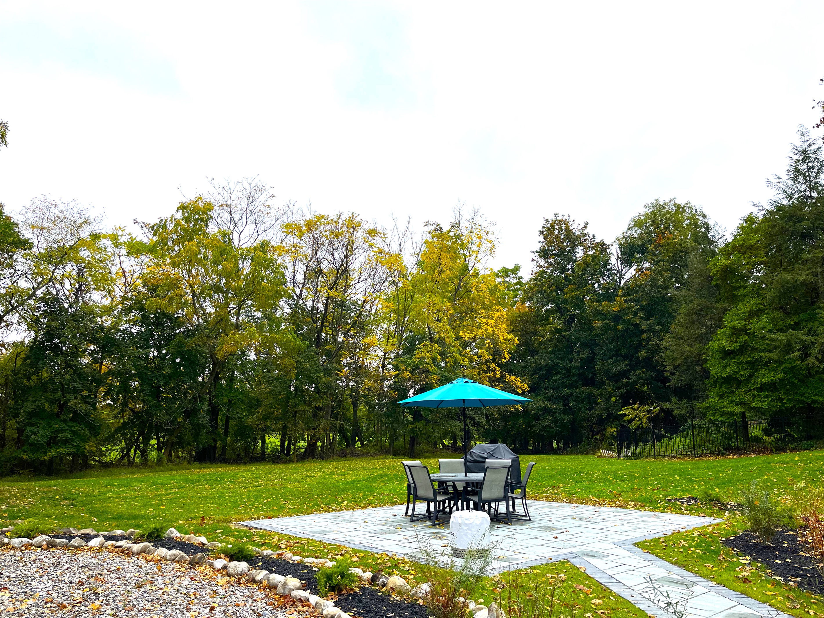 1st Guest House: Backyard