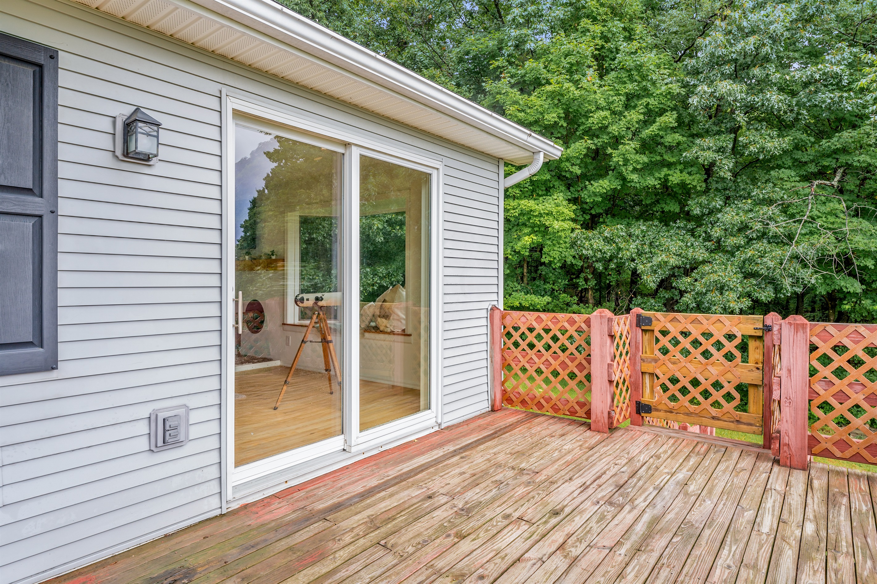 Step right out to the deck from your living space—ideal for grilling, relaxing, and enjoying the fresh air.
