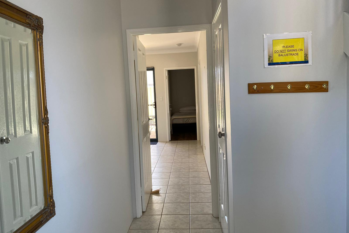 Entrance Hall to downstairs bedrooms