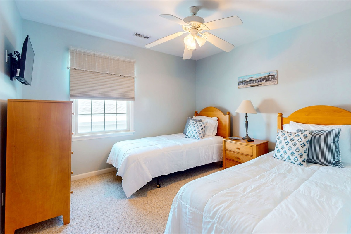 Two twin beds 