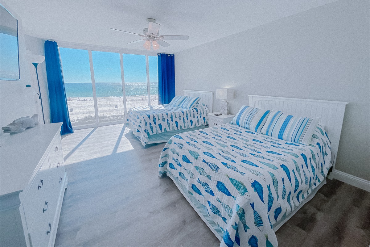 2nd Bedroom with Beach View