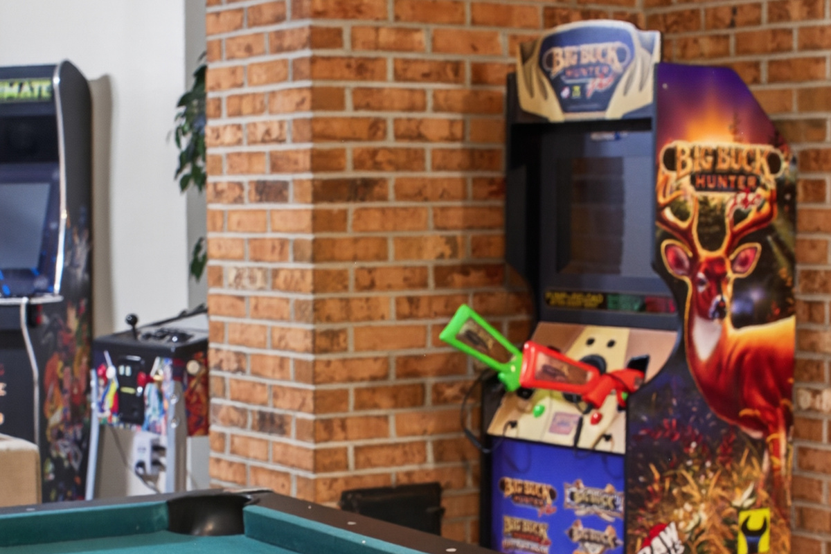 Game Room: Enjoy friendly competition with a billiard table and classic arcade games!