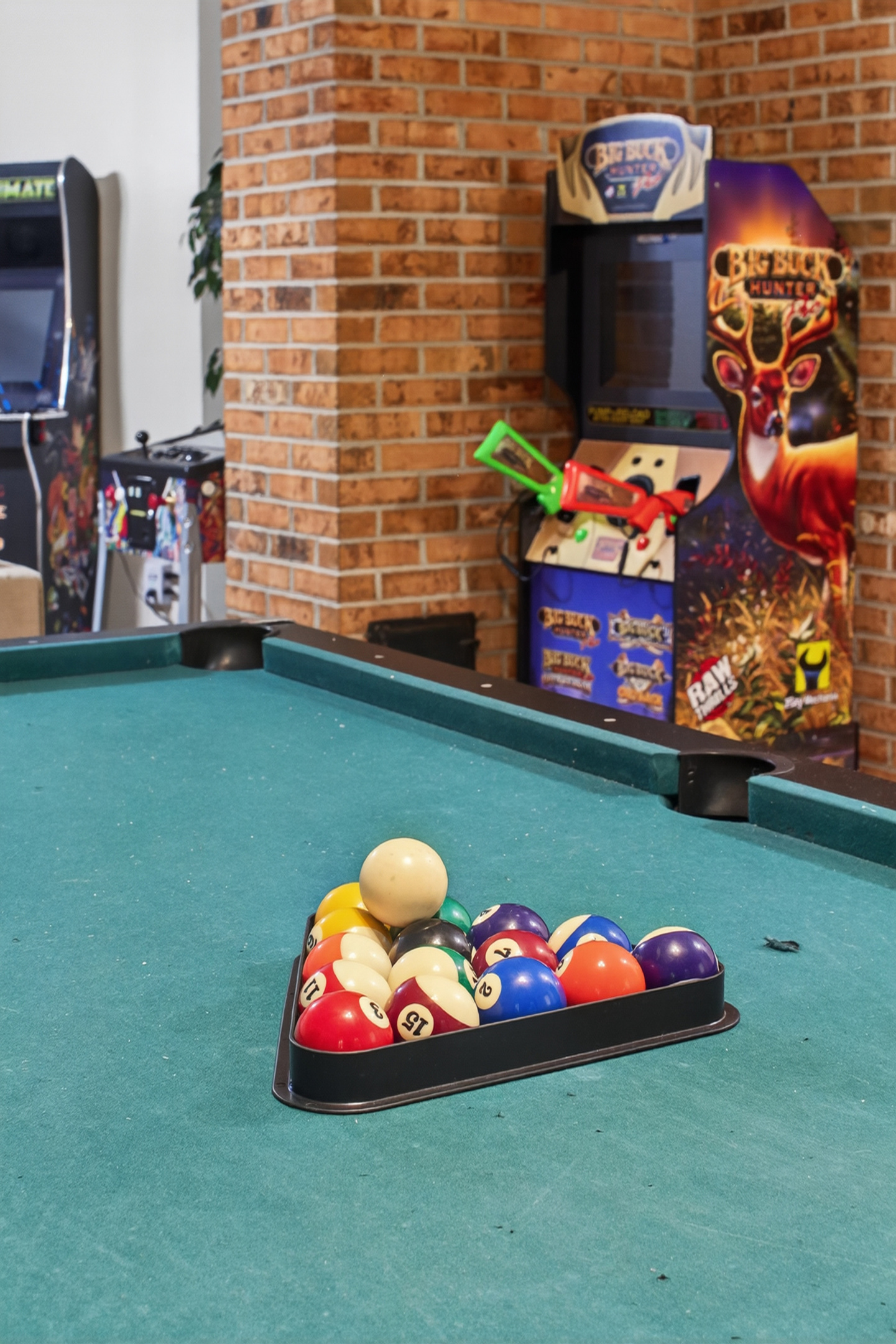 Game Room: Enjoy friendly competition with a billiard table and classic arcade games!