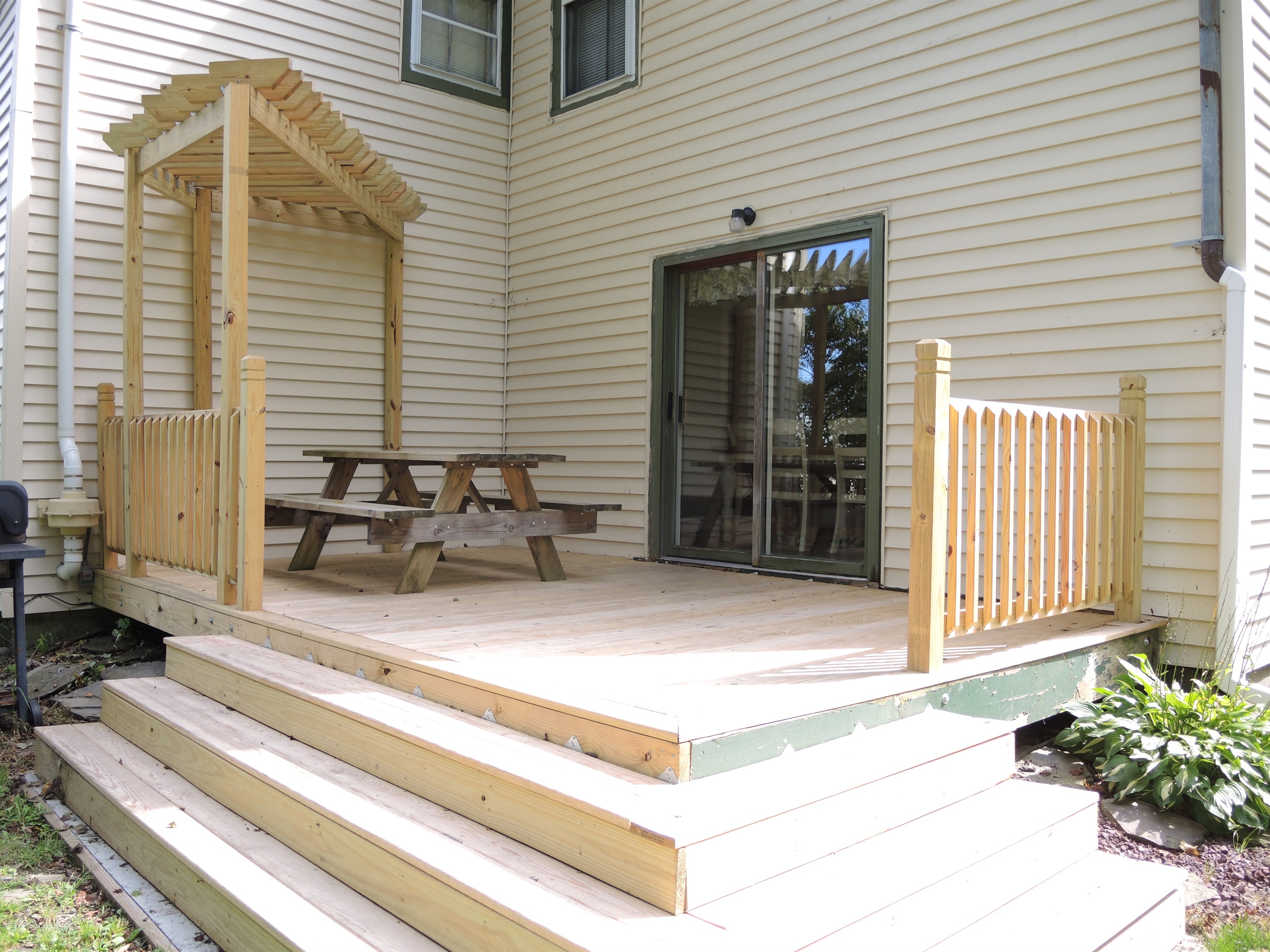 Doyle House - Rear deck