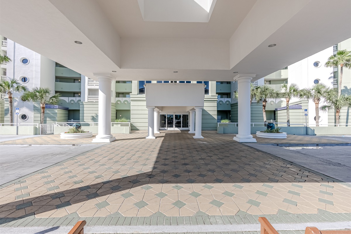 Front entrance