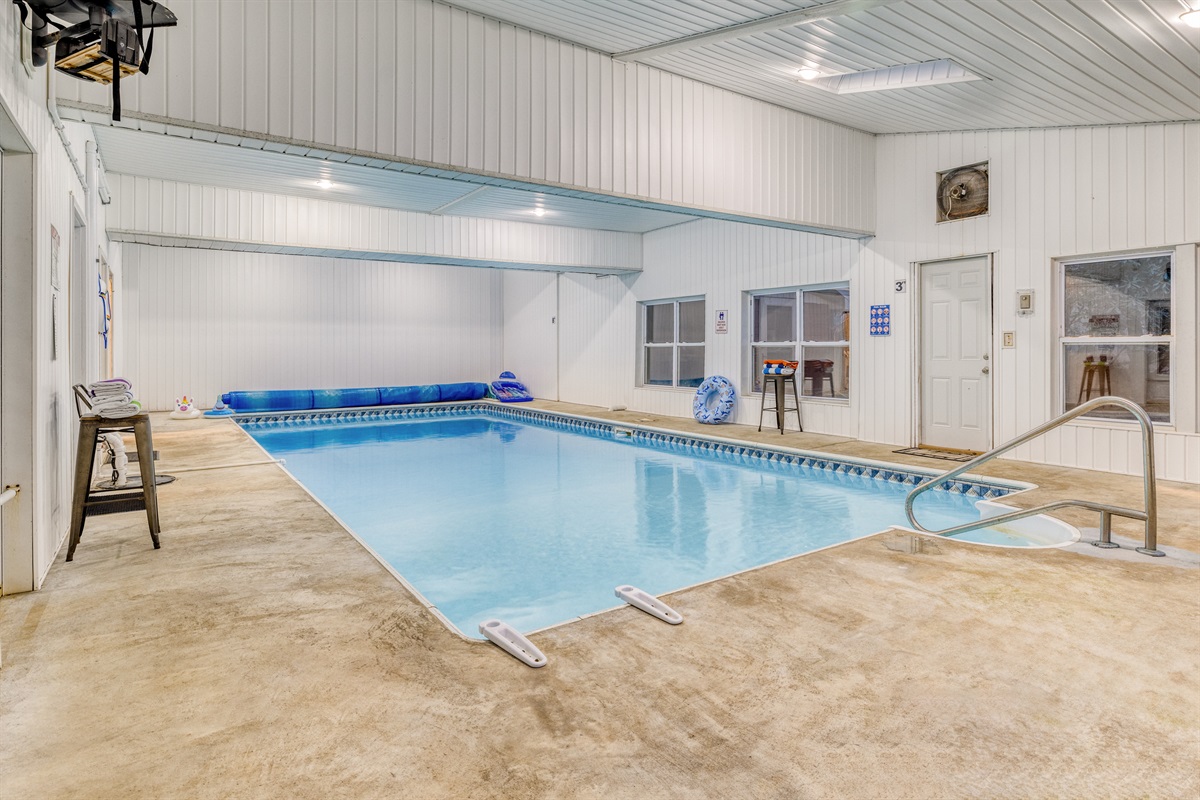 Huge Indoor Heated Pool