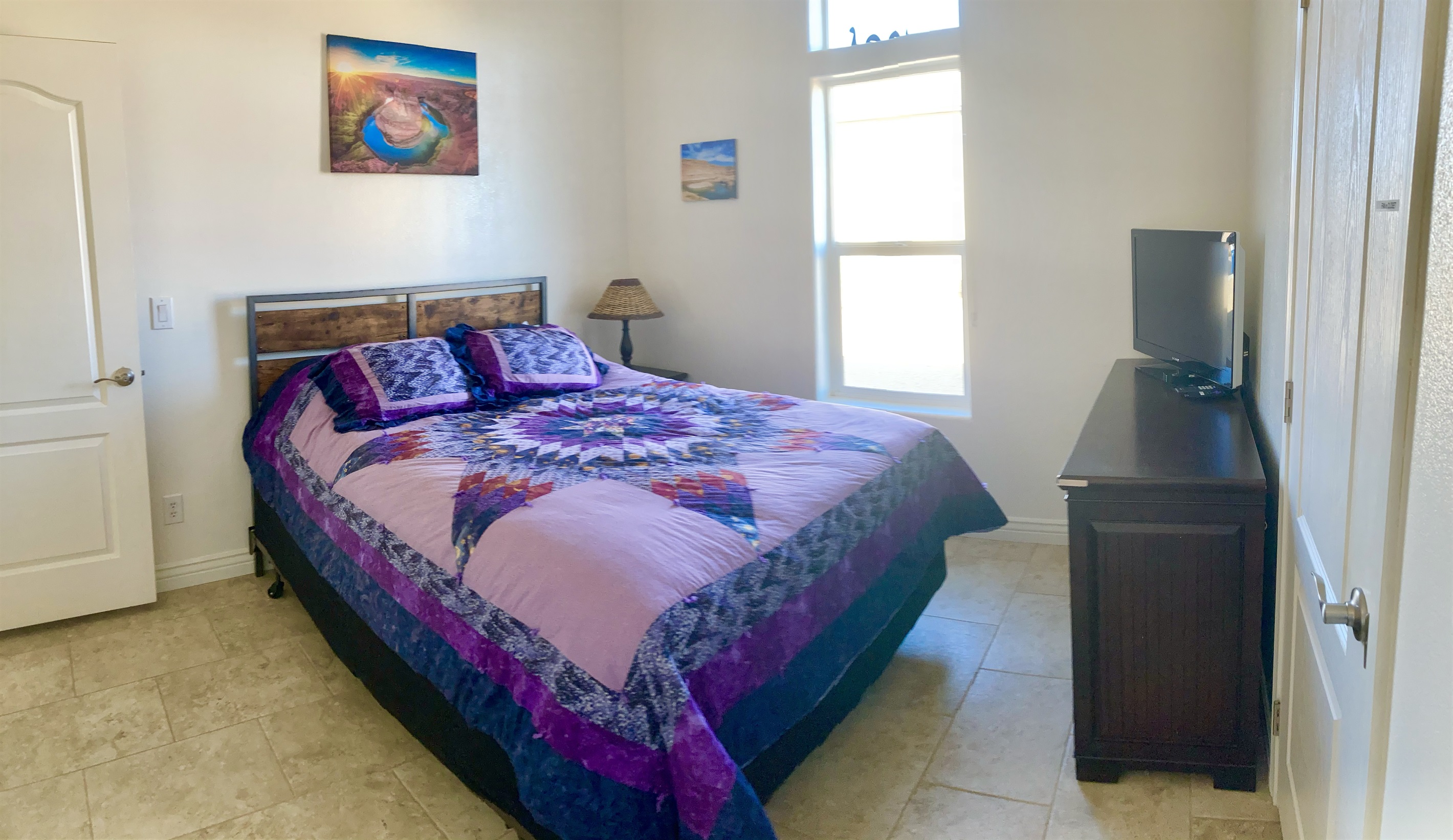 Bedroom #2 with queen bed