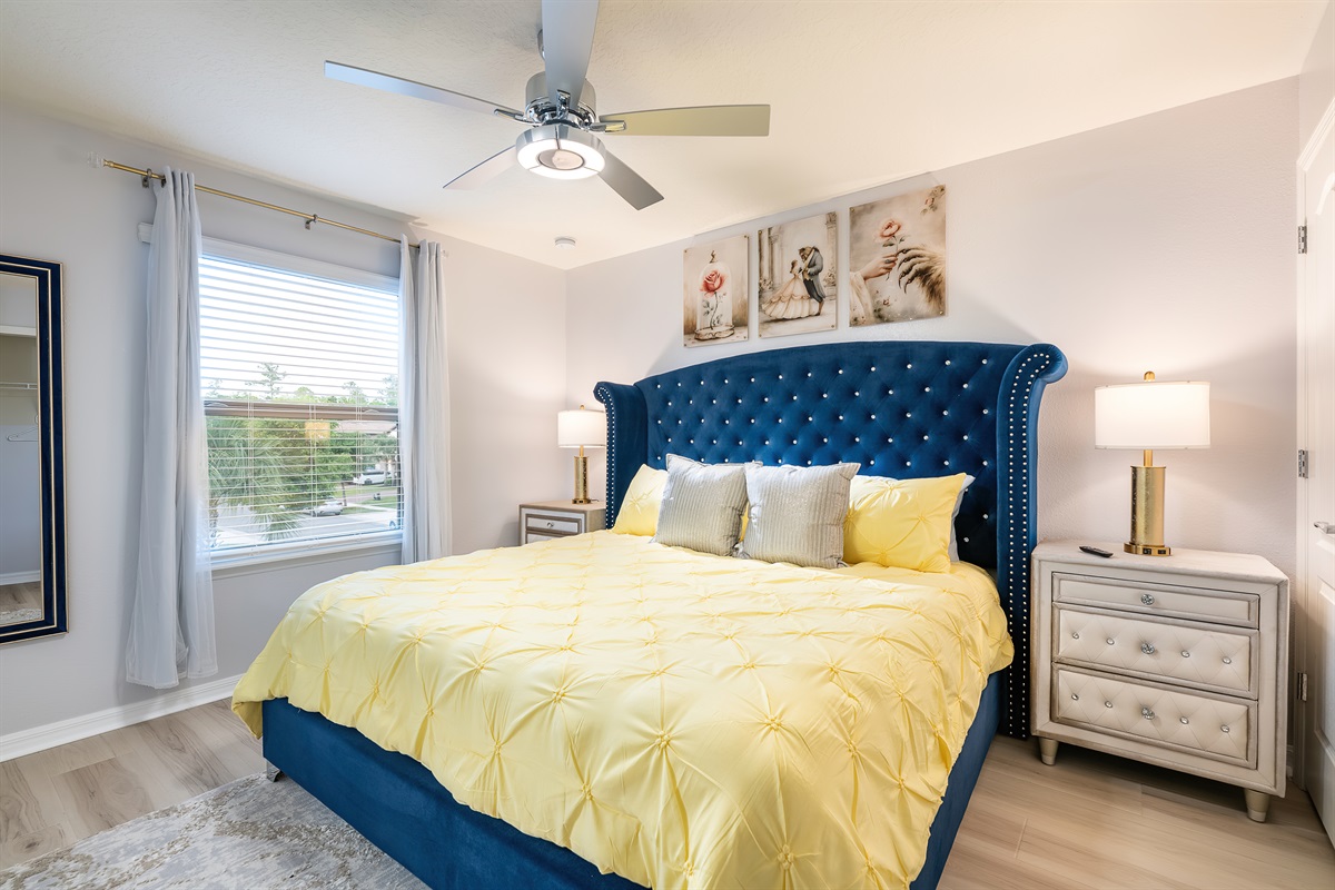 Bedroom 4 - King - Beauty & the Beast - Shares bathroom with Star Wars Room