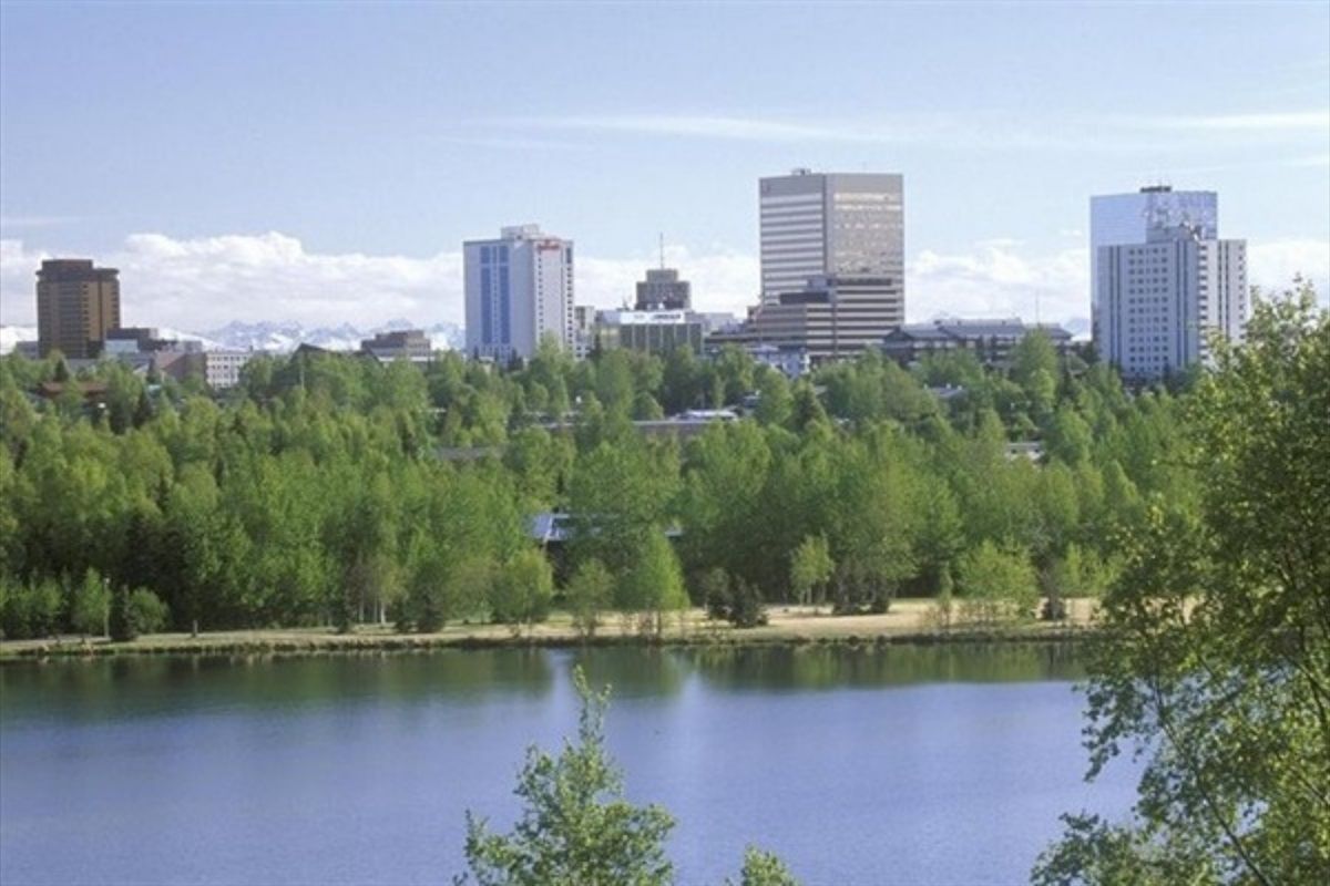 Beautiful Lake Spenard.