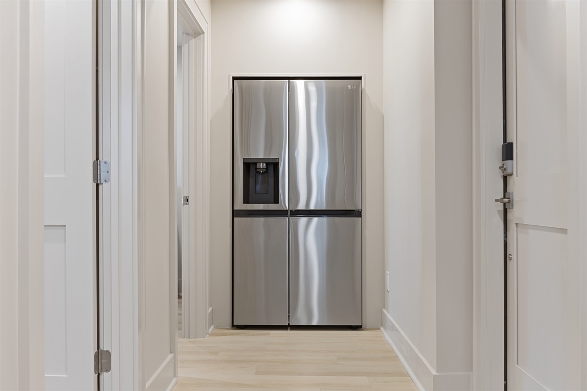 Plenty of refrigerator space! 