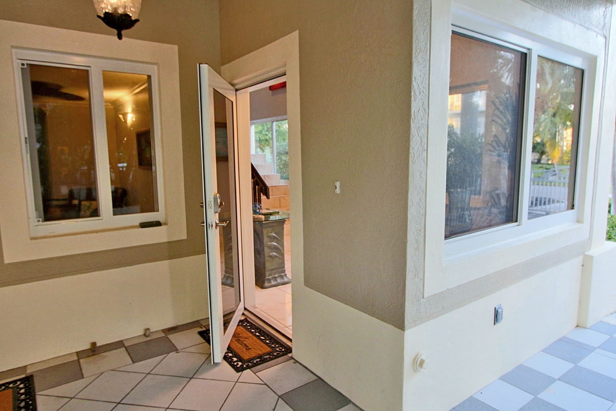 Entrance to upstairs