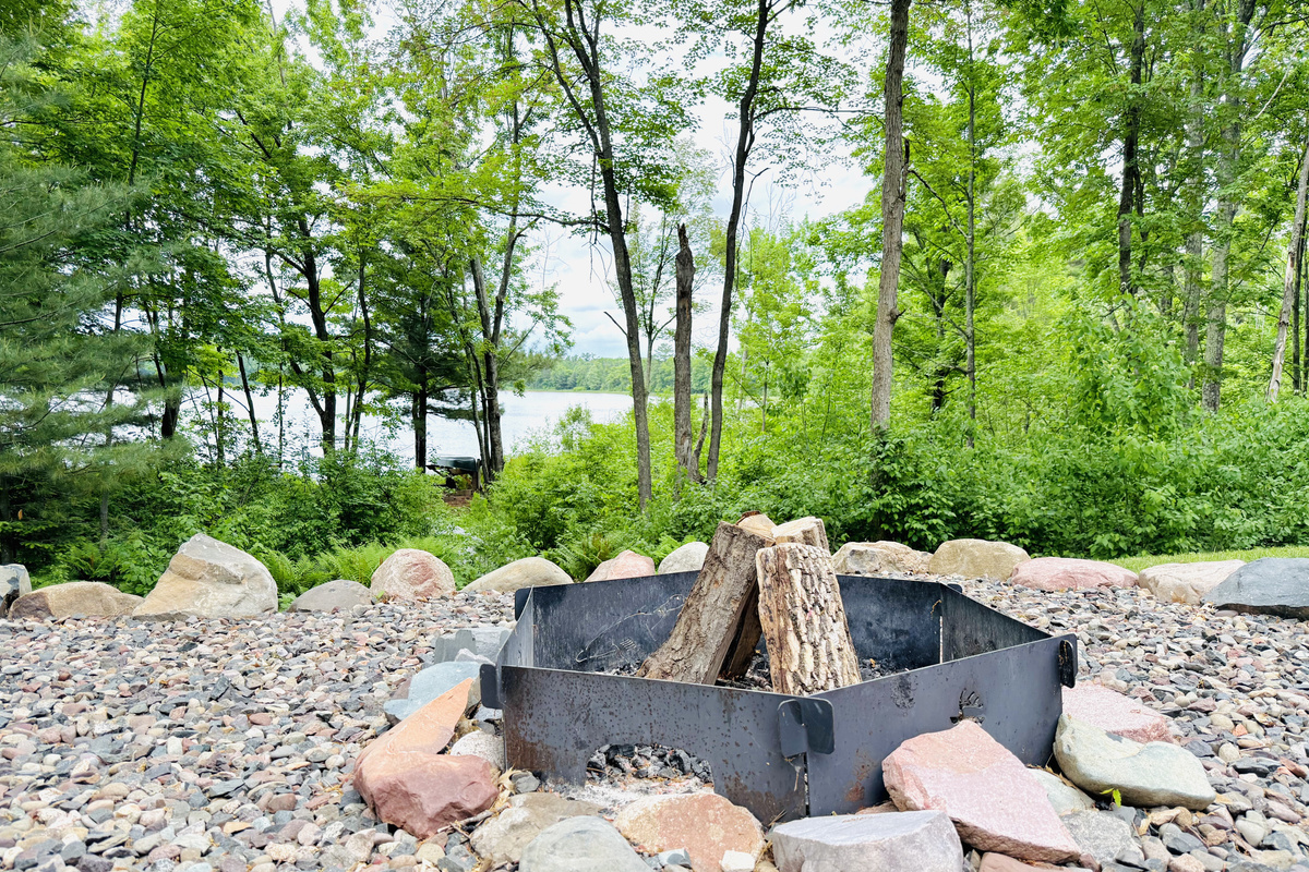Fire pit area