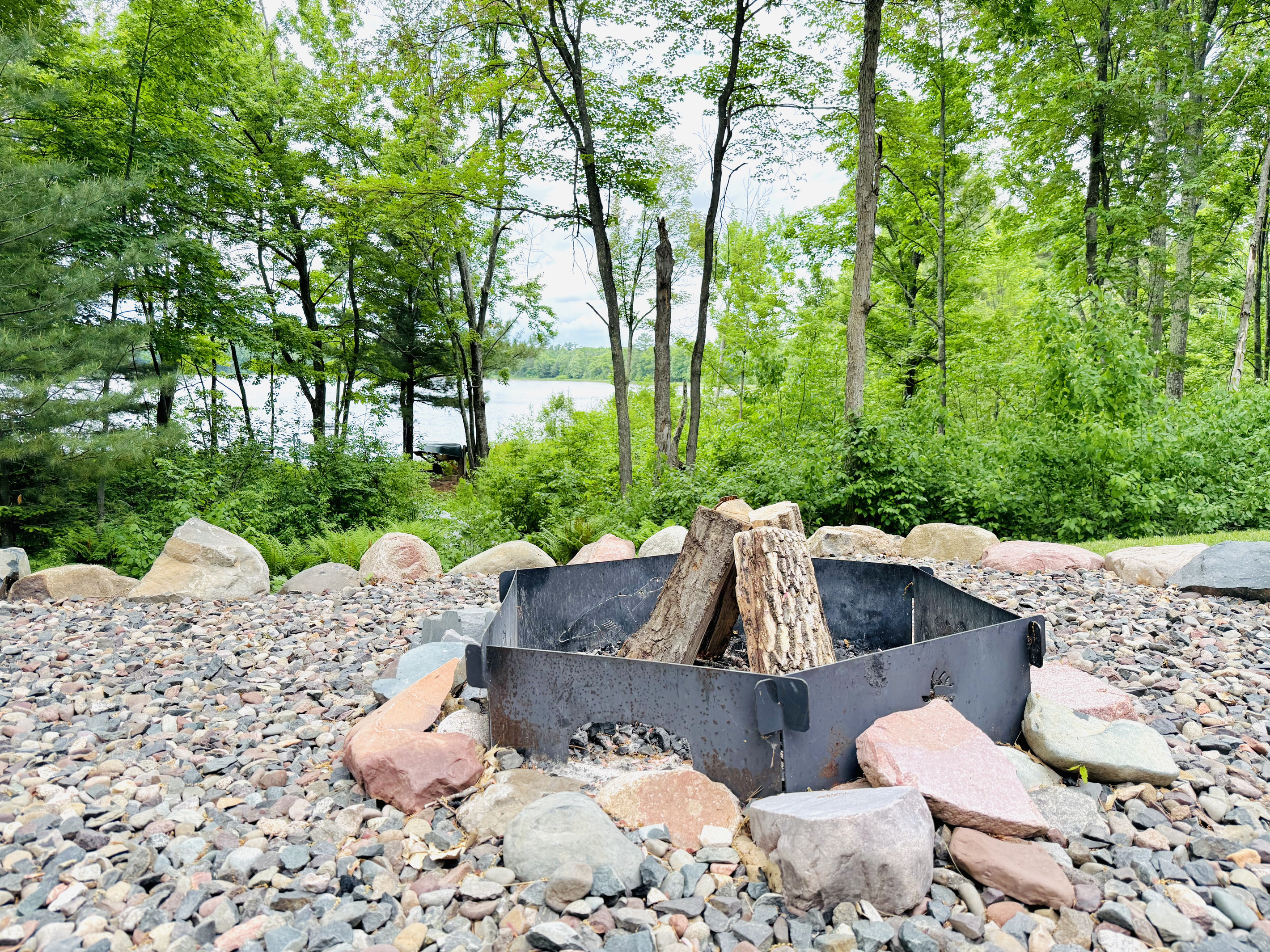 Fire pit area