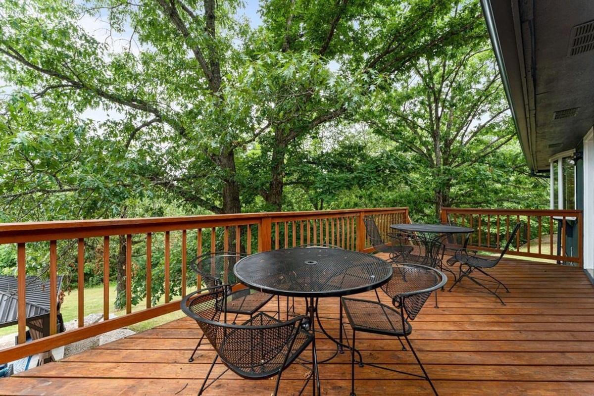 Enjoy the beautiful view from your private deck