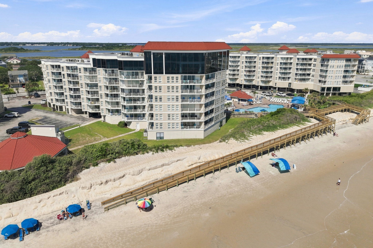 Direct, effortless beach access via our private wooden boardwalk.