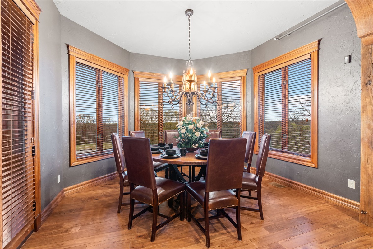 Main level kitchen table