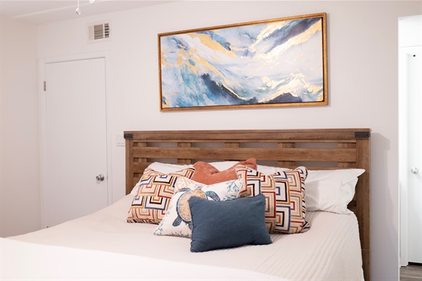 Primary Bedroom with King bed