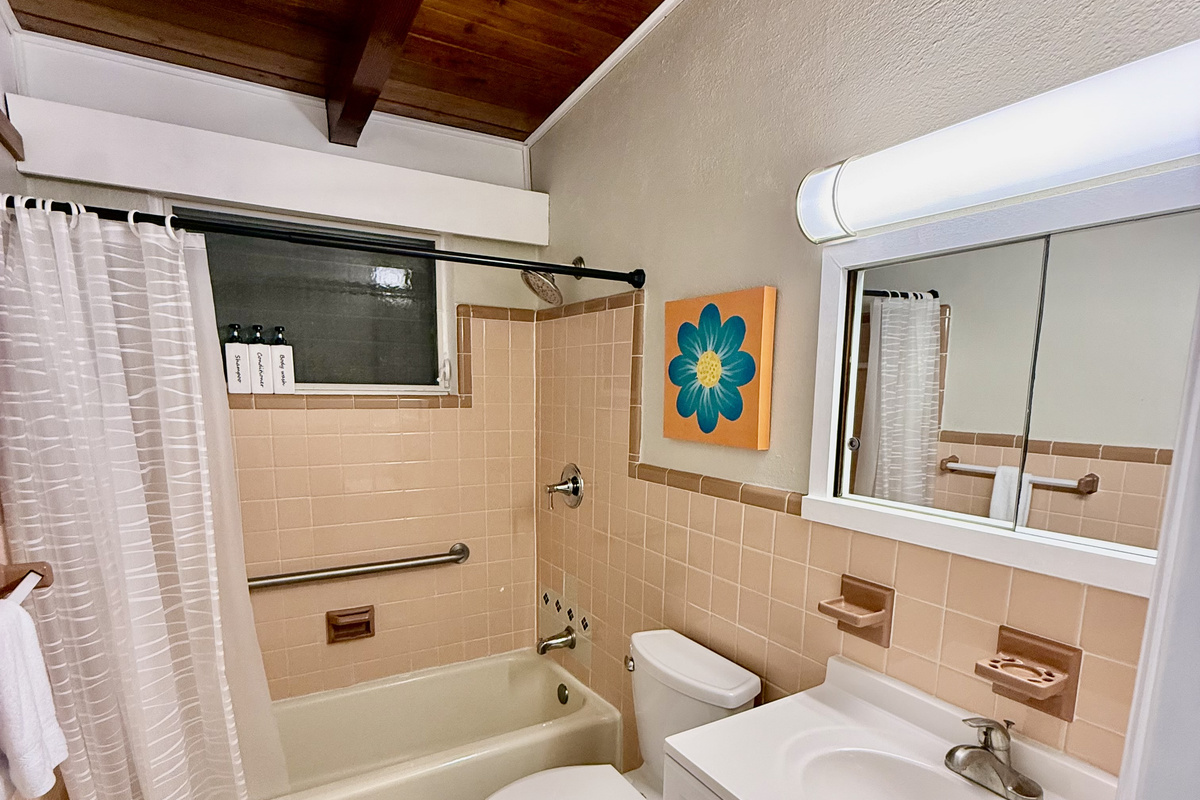 Charming Original Mid Mod Bathroom.
Low Tide