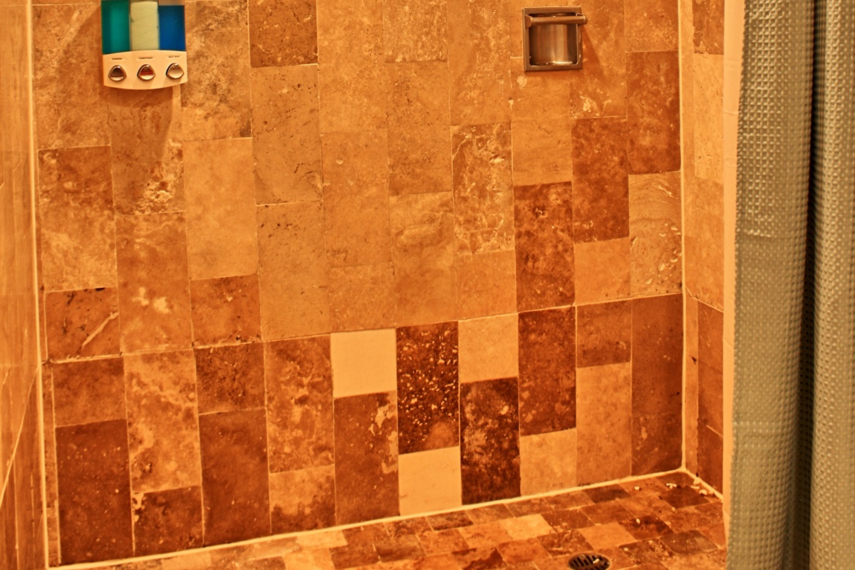 master bathroom shower