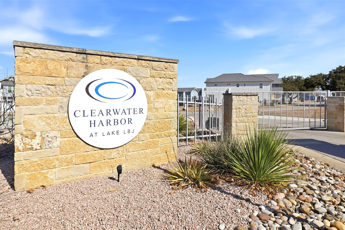 Clearwater Harbor is a gated community