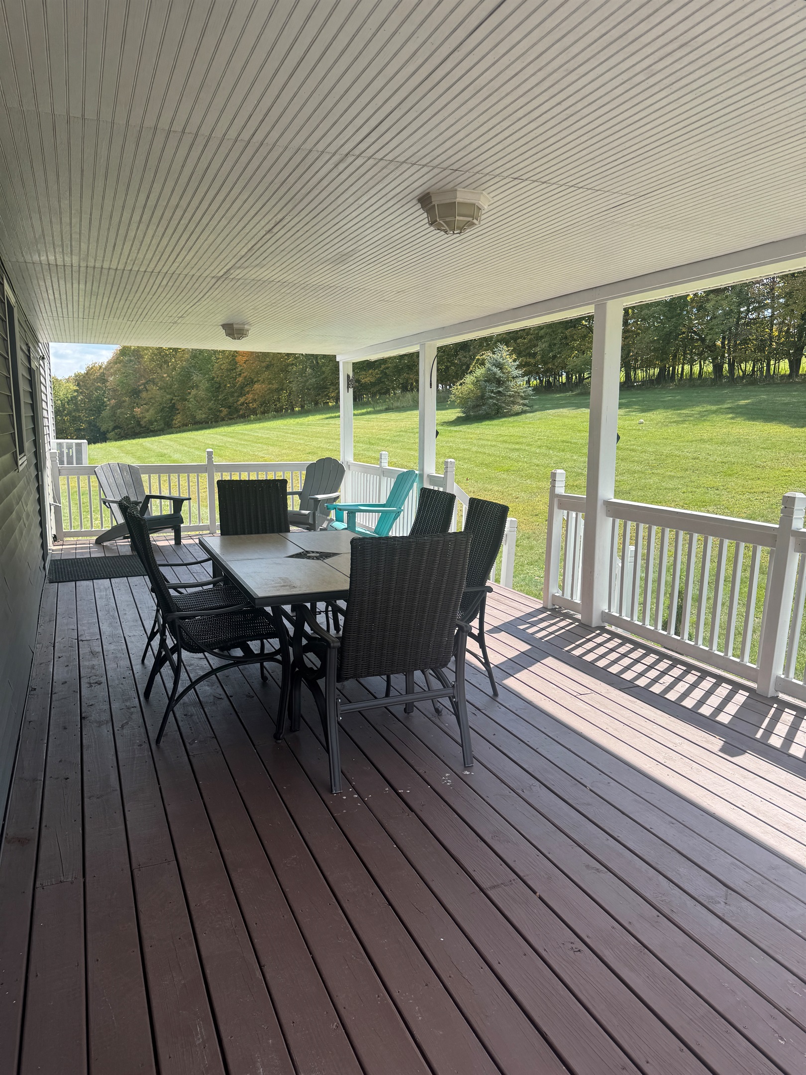 Covered outdoor dining