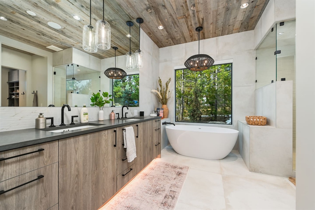 There's motorized blinds if you want more privacy.