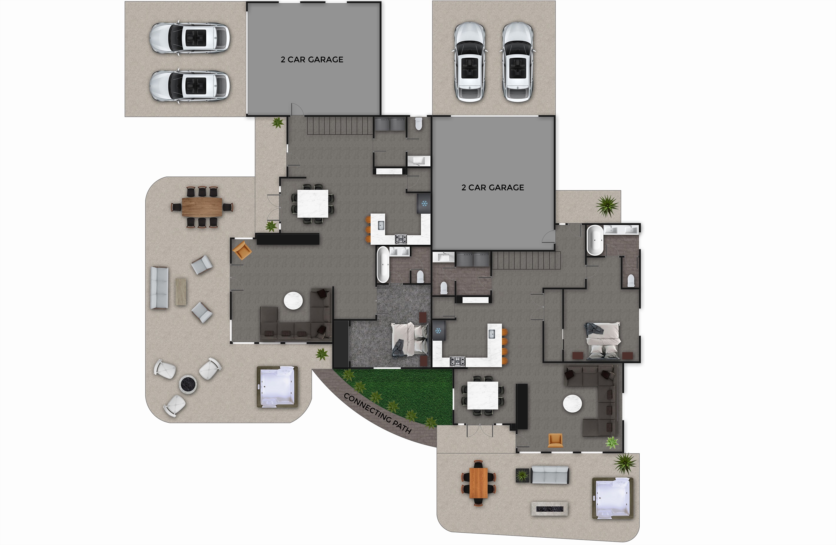 Main Level Floor Plan