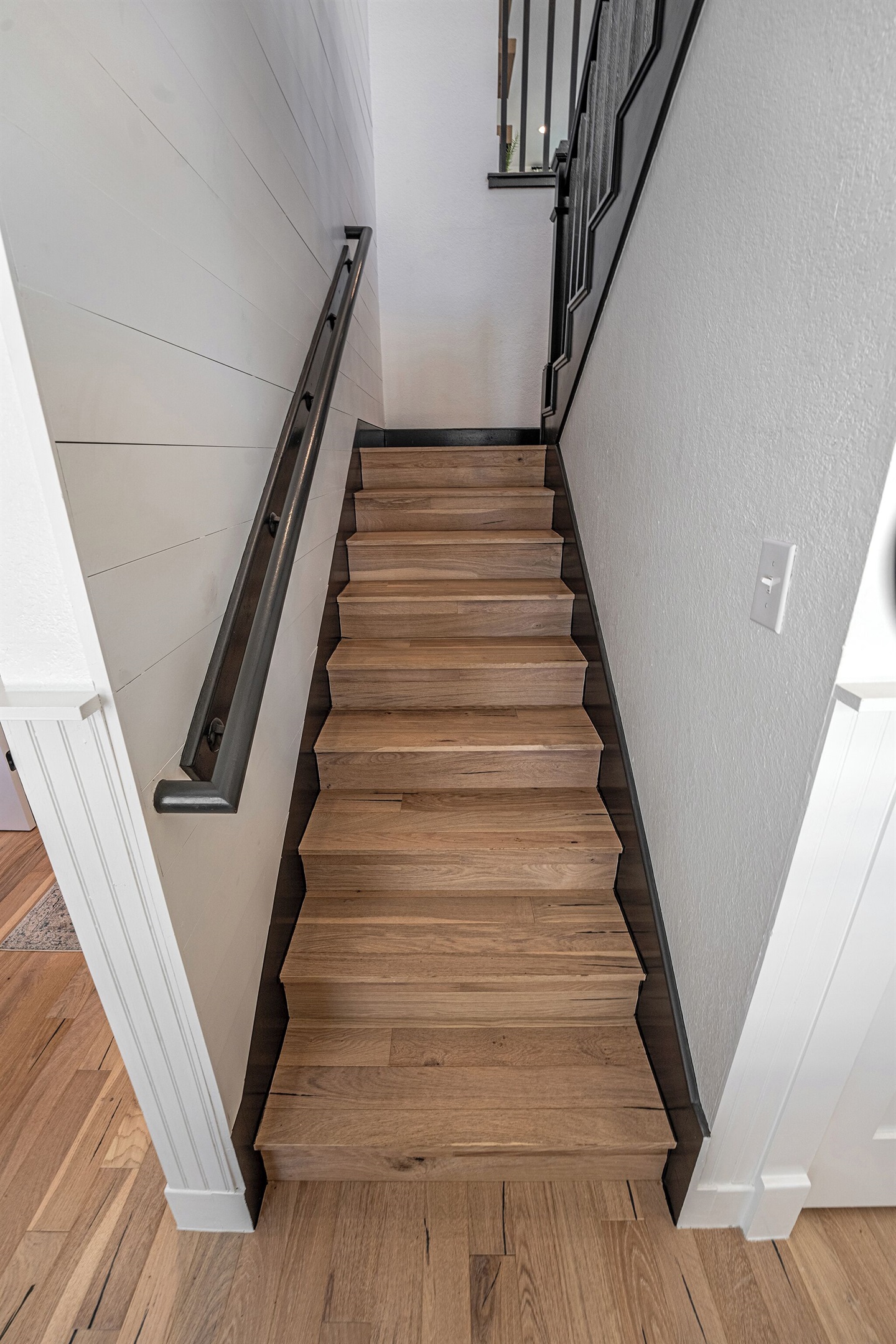 Stairs to main level