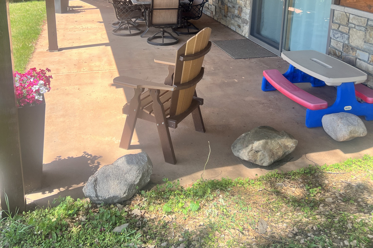 Patio area