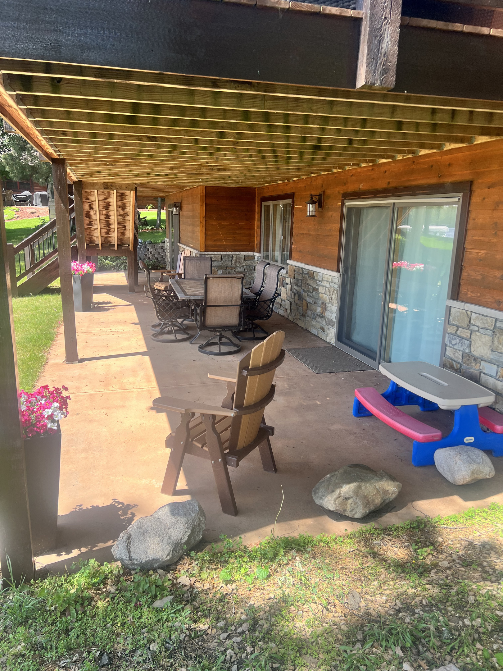 Patio area