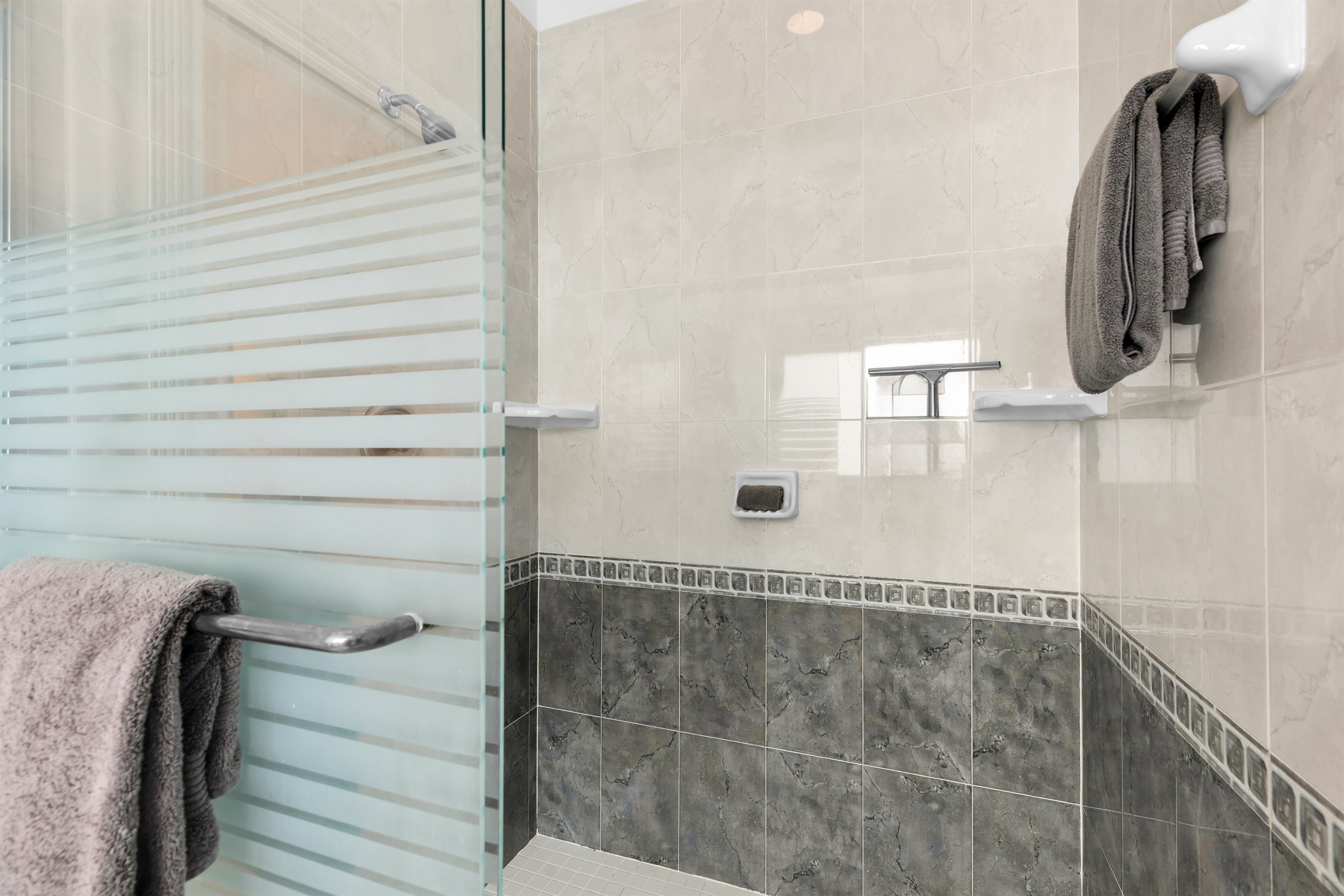 Primary ensuite bathroom shower