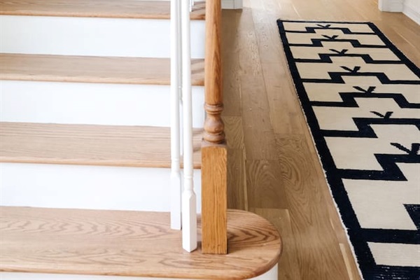 Up the stairs you'll find three additional bedrooms and the lookout.