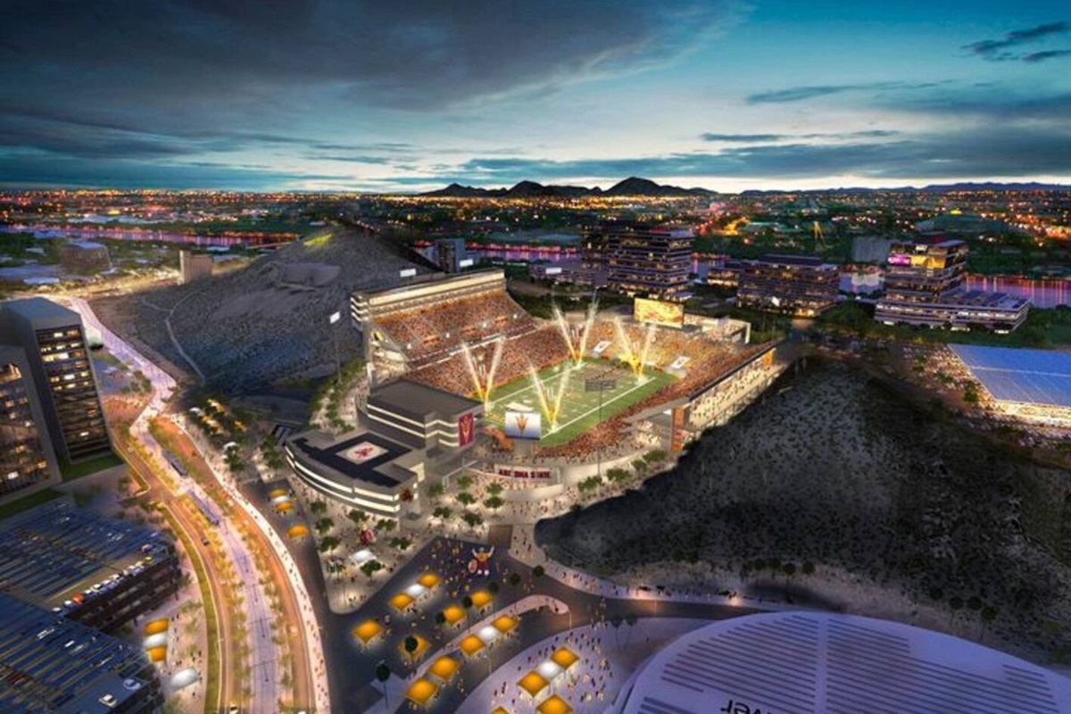 ASU Sun Devil Football Stadium.