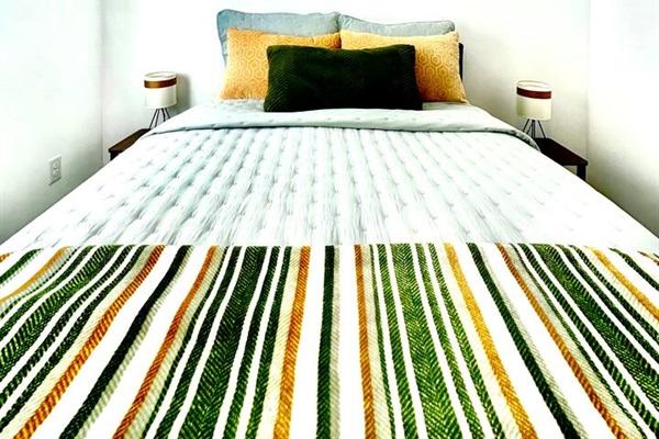 Comfortable full/double bed.