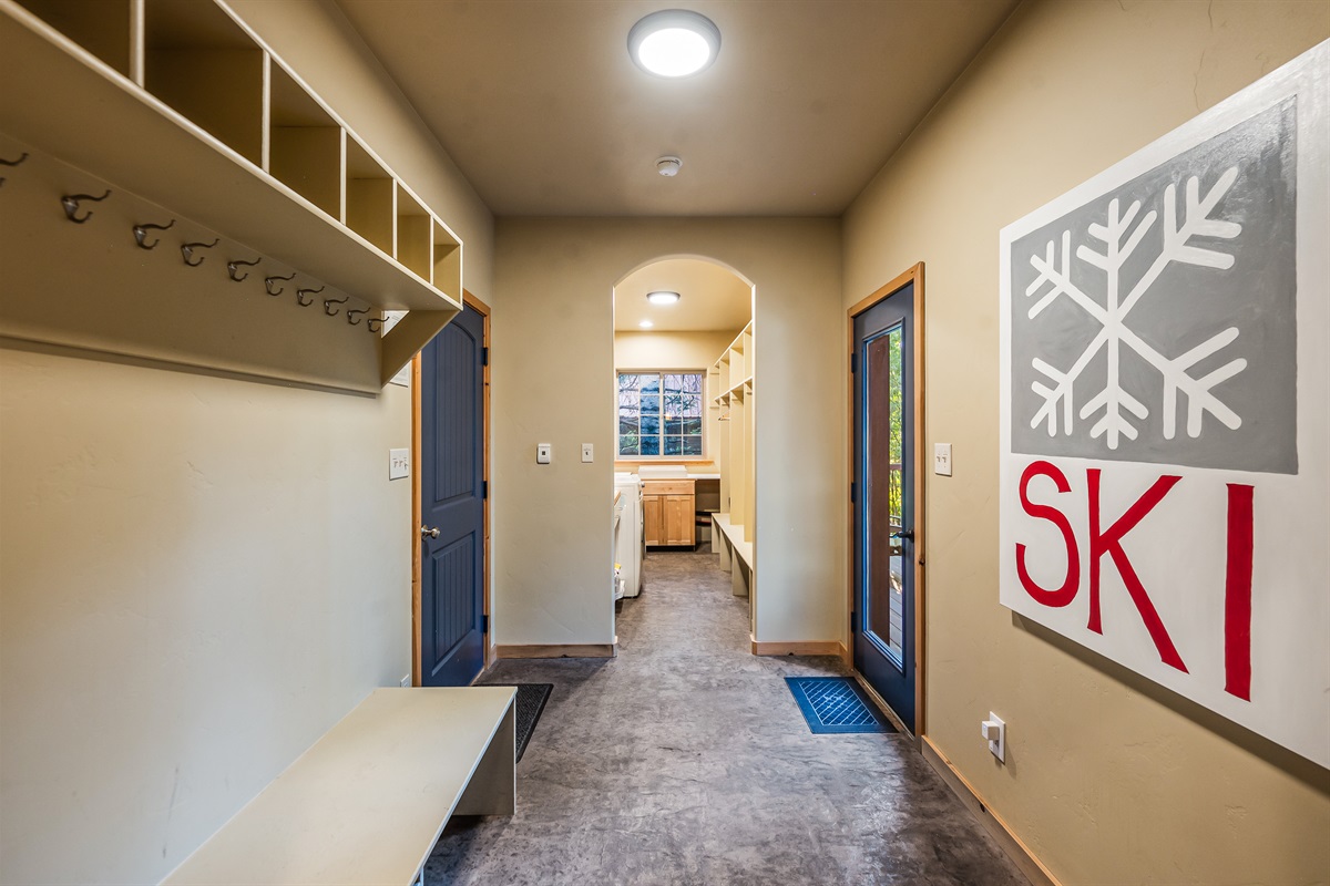 Mud Room with Heated Floors