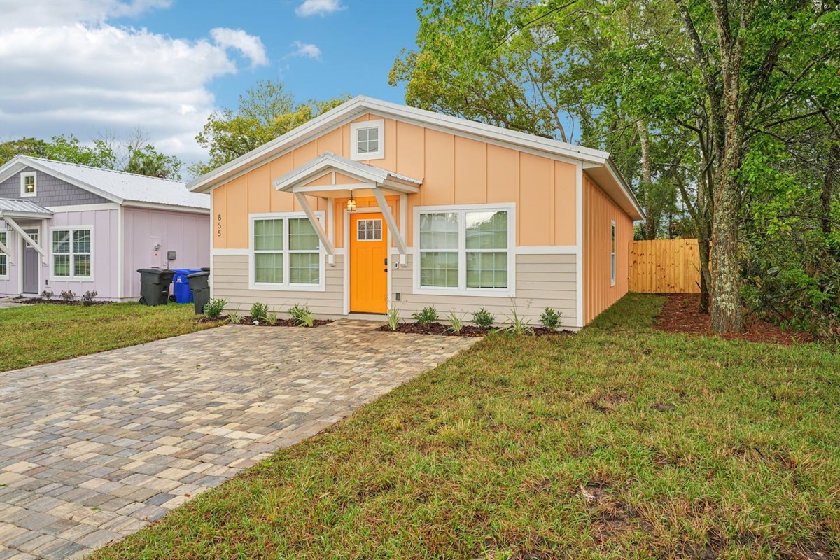Welcome to the Citrus House (Orange exterior) - The 6th and final new construction house on this road available to rent as 1 OR multiple units.
