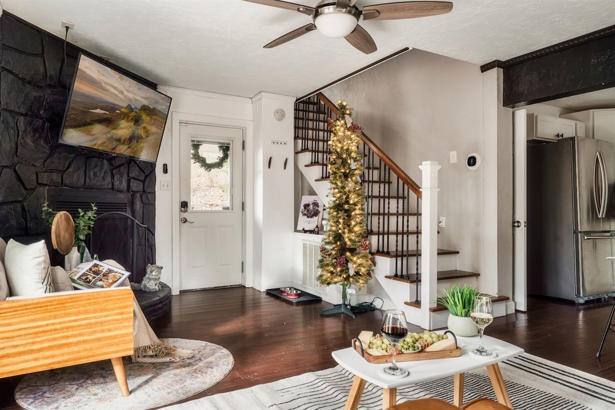 Decorated for Christmas season!