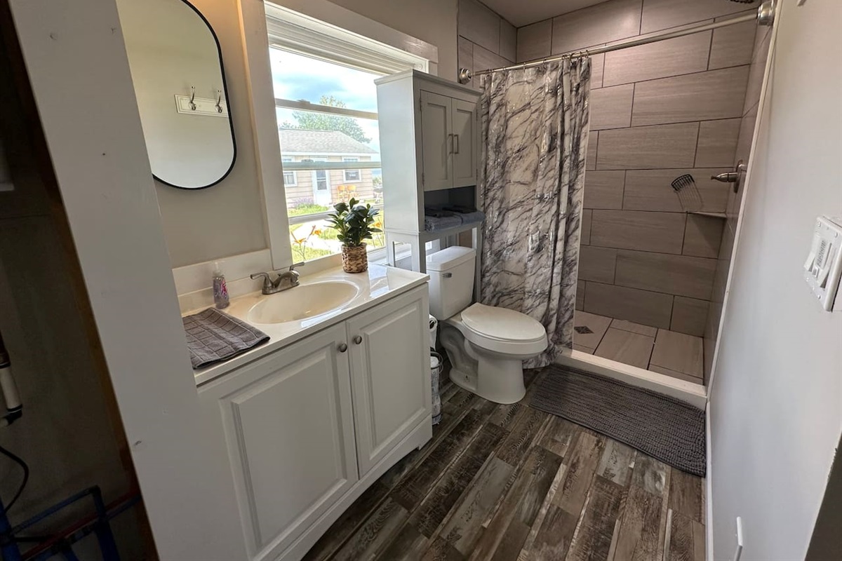 Full updated bathroom