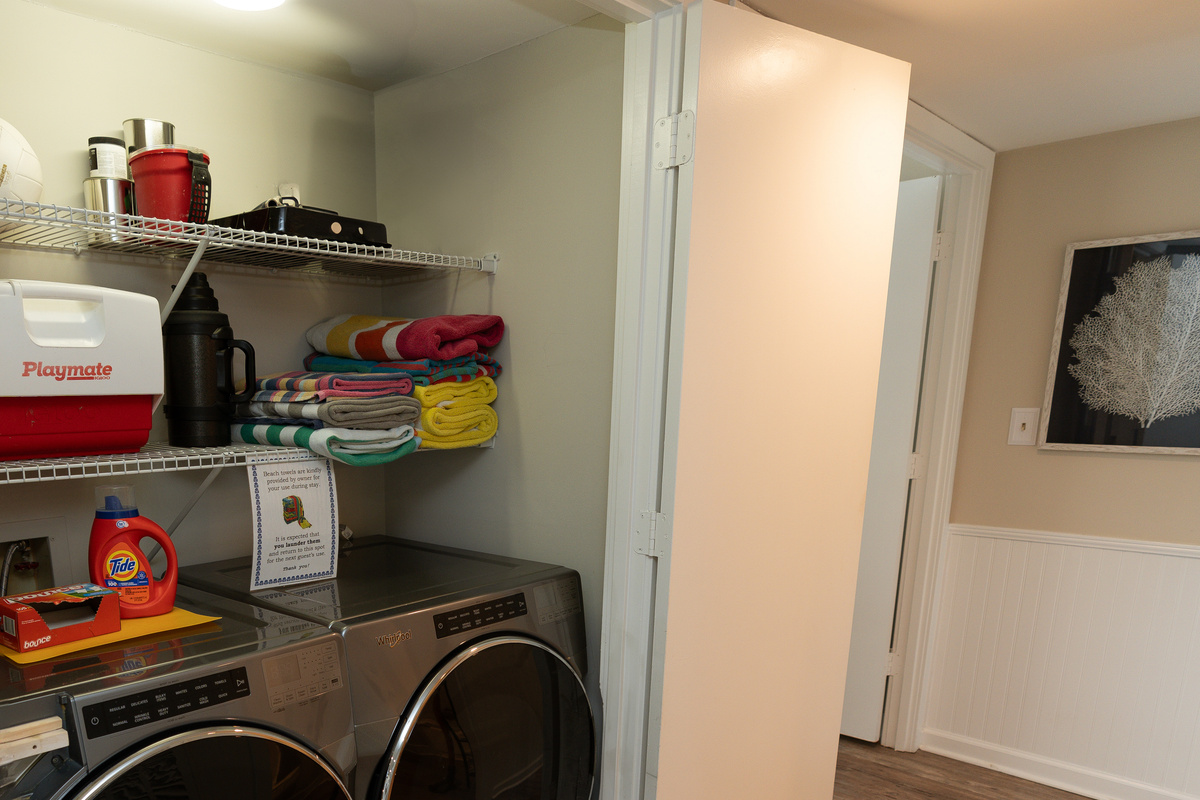 Full size washer and dryer