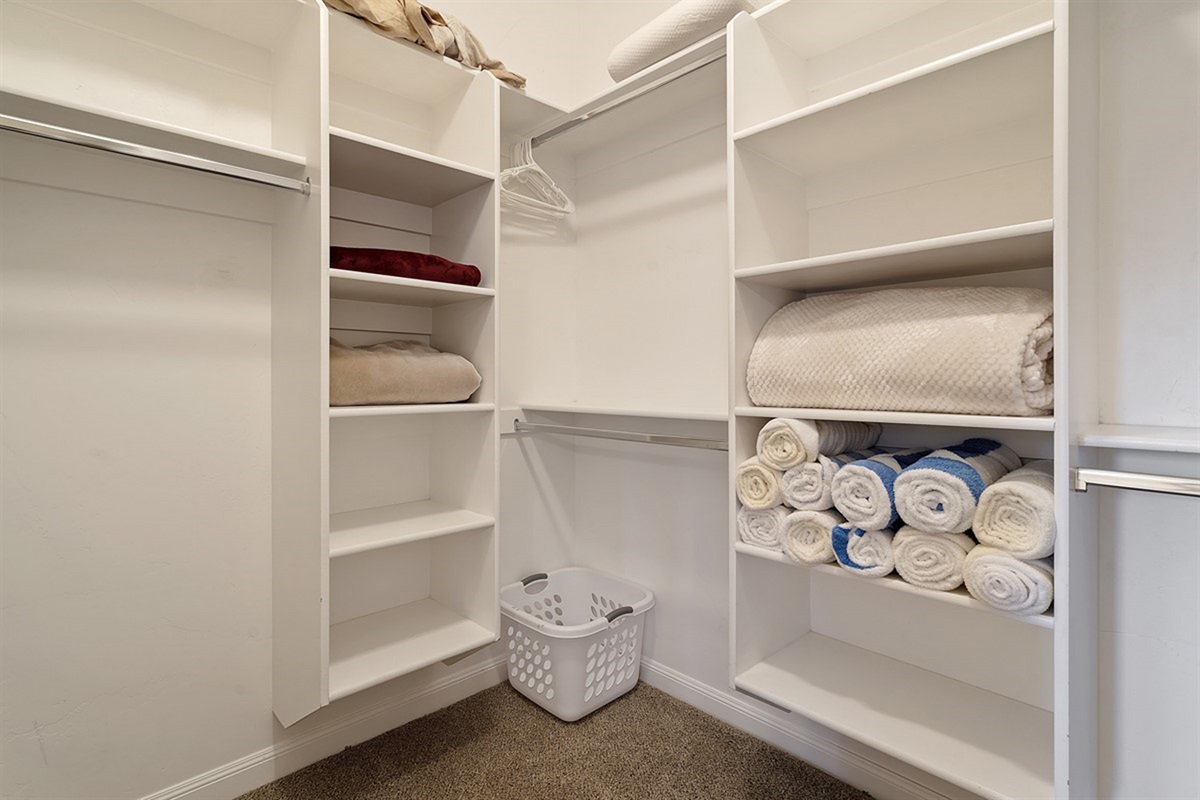 Ample storage space to settle in and stay organized throughout your trip.