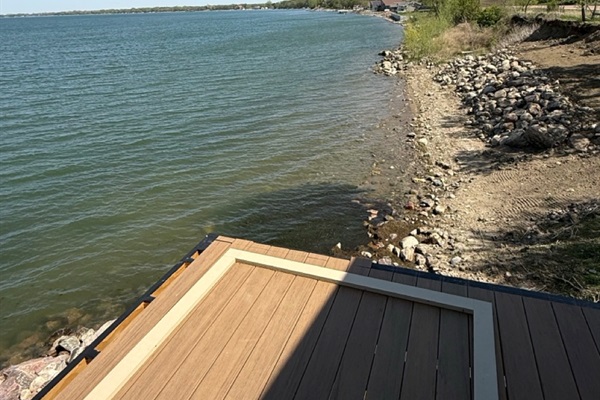 Location of where Dock Will be