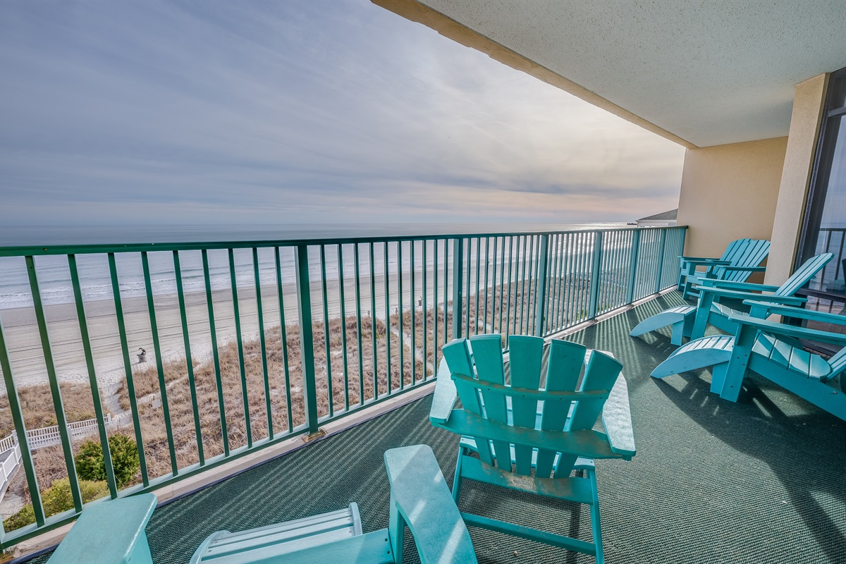 Amazing View from the Balcony!