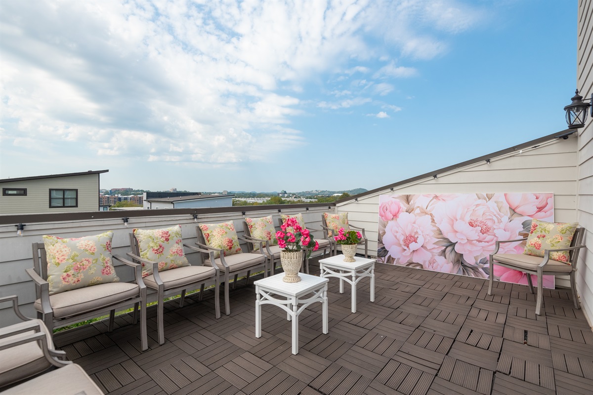 Balcony View Off Of Hydrangea Room