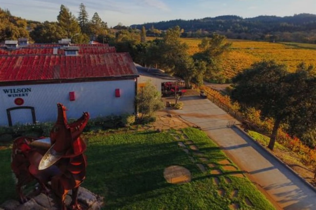 Wilson Winery - short 5 min drive.  All our guests receive free wine tastings.