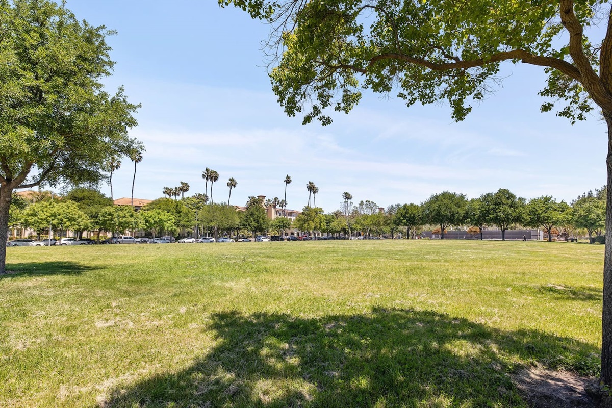 Palmia Park (4.1 Acreage Community park) is right in front of the house. literally across the street from the house. It has basketball court, tennis court, youth playground, public BBQ Grills, public picnic tables.