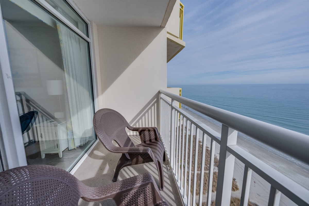 Breathtaking Views from Balcony!